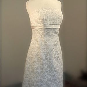 GALINA by David’s Bridal lace wedding dress
